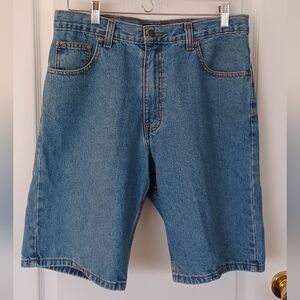 MEN'S SADDLEBRED DENIM SHORTS 34W 100% COTTON STYLE 05911